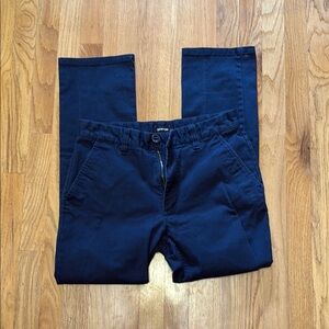 Brixton choice regular fit chino pants 30x30 navy blue